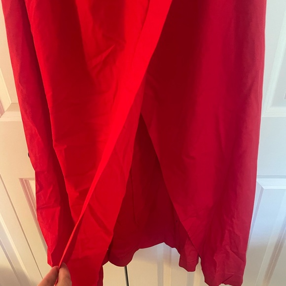 Abercrombie & Fitch Red One Shoulder Dress - Picture 3 of 4